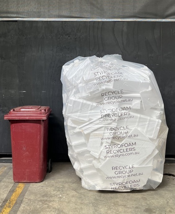 Styro 2m3 bag including collection